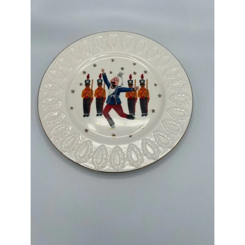 Anthropologie New York City Ballet Nutcracker Dessert Plate New